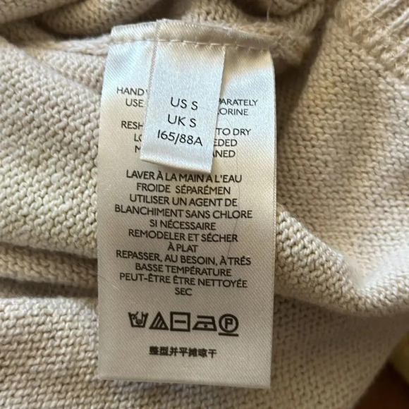 We the Free sz S oversized cotton tie dyed knitwear sweater 26” x 29” - Picture 6 of 8